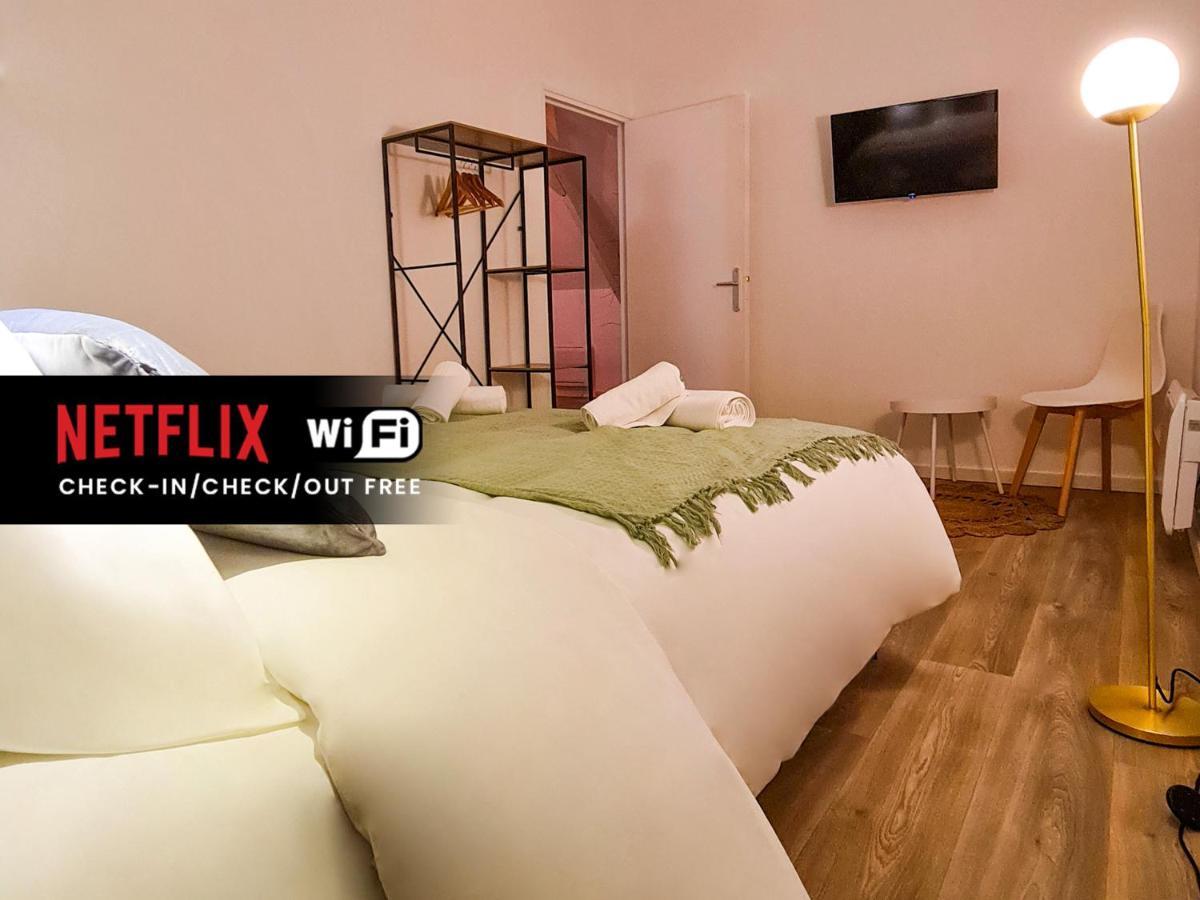 Ng Suitehome - Lille I Tourcoing Winoc - Appartement T2 - Netflix - Wifi - Cuisine - Parking Gratuit Kültér fotó